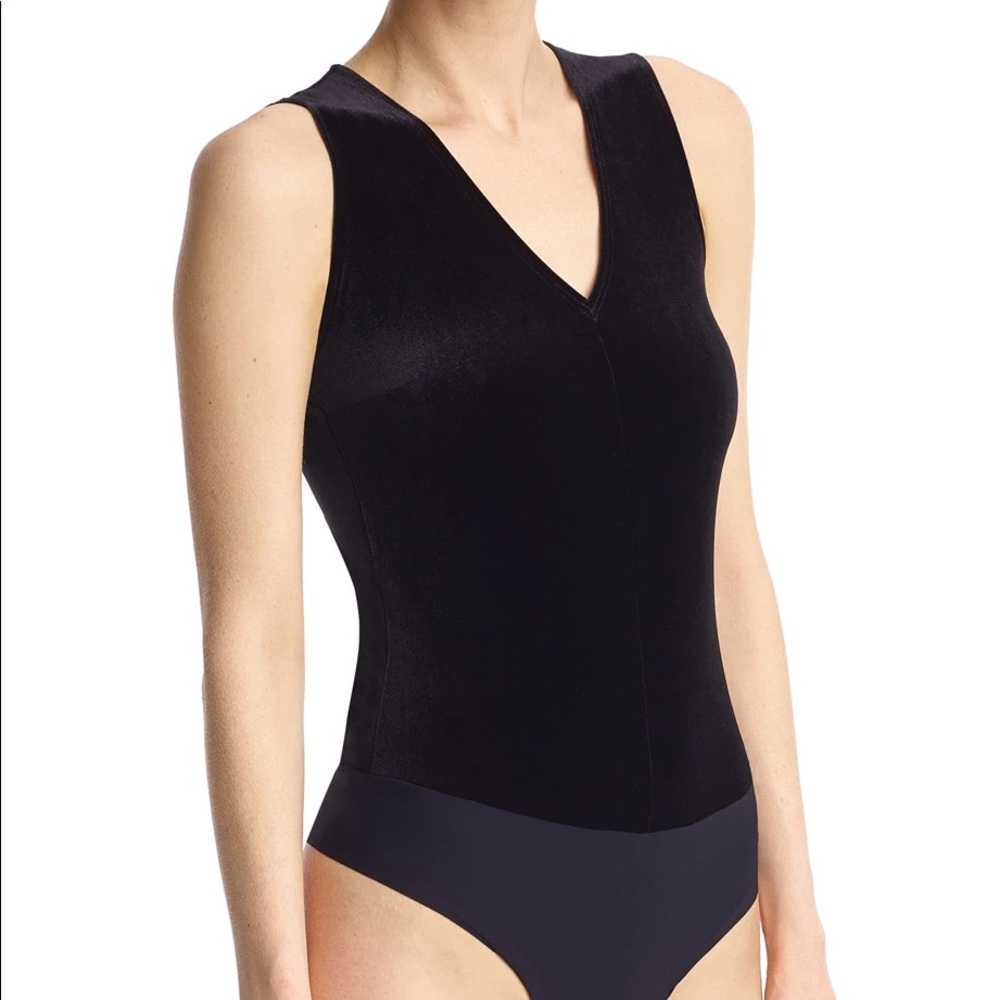 Commando Velvet V-Neck Bodysuit